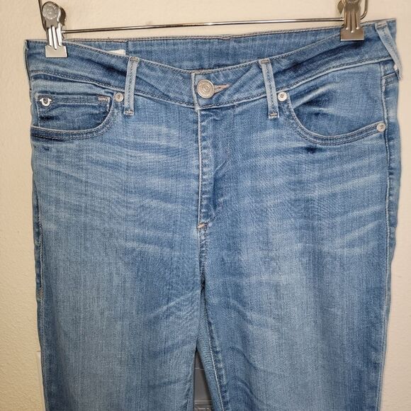 True Religion Jennie Curvy Skinny Denim Jeans Size 30 - Picture 3 of 8